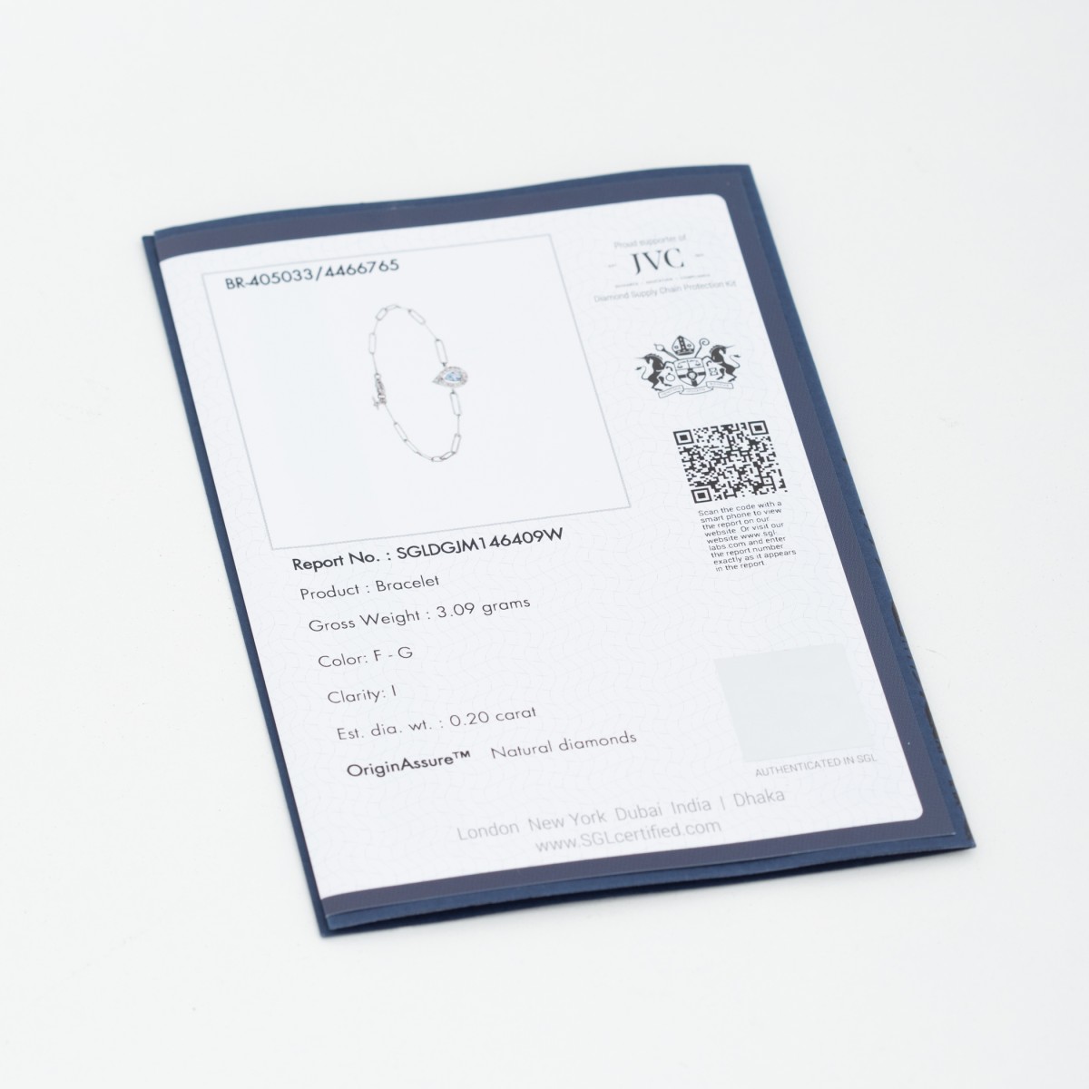 BRD21 الماسات مايا (دمعة "أزرق")