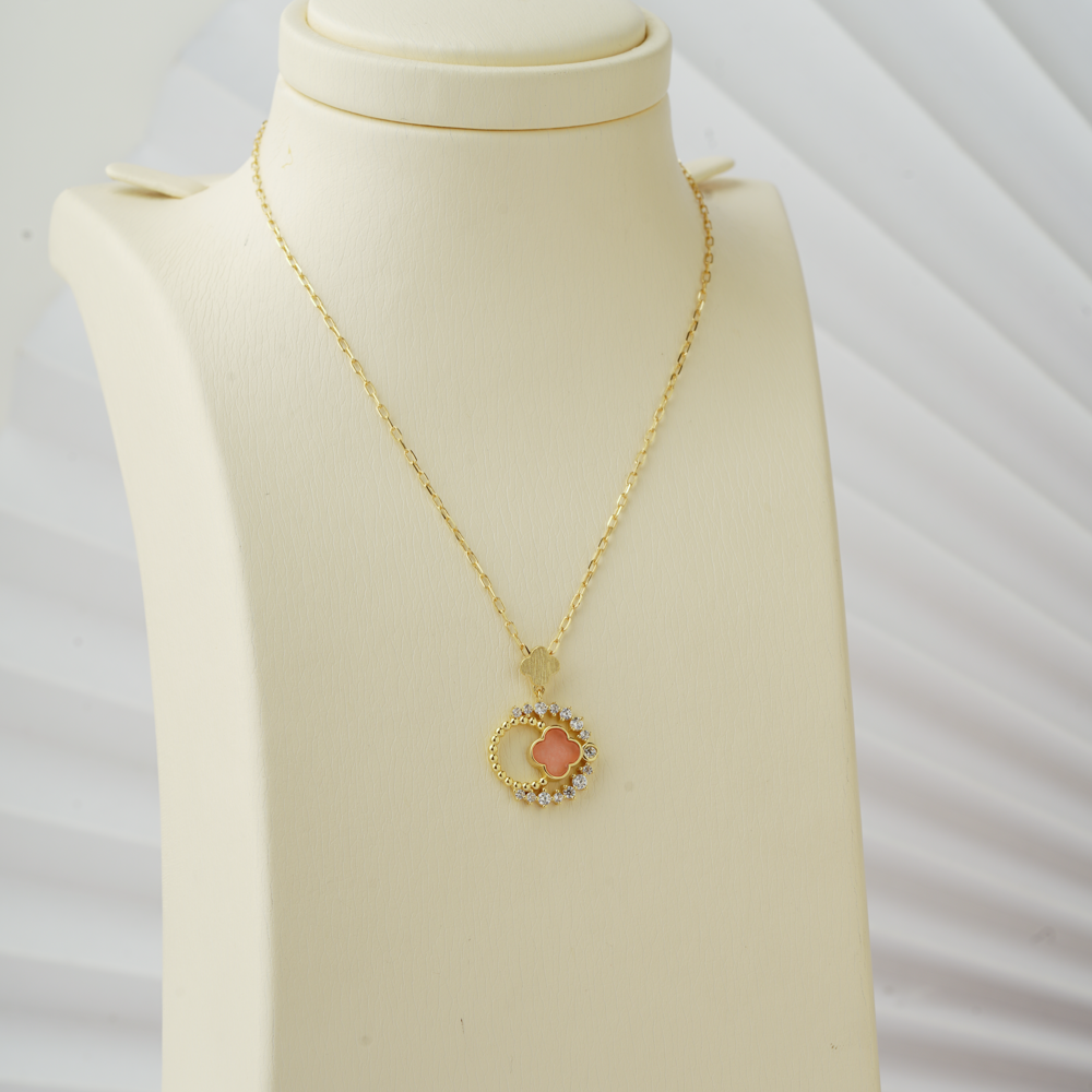 NK556  عقد دالين (متعدد الالوان)
